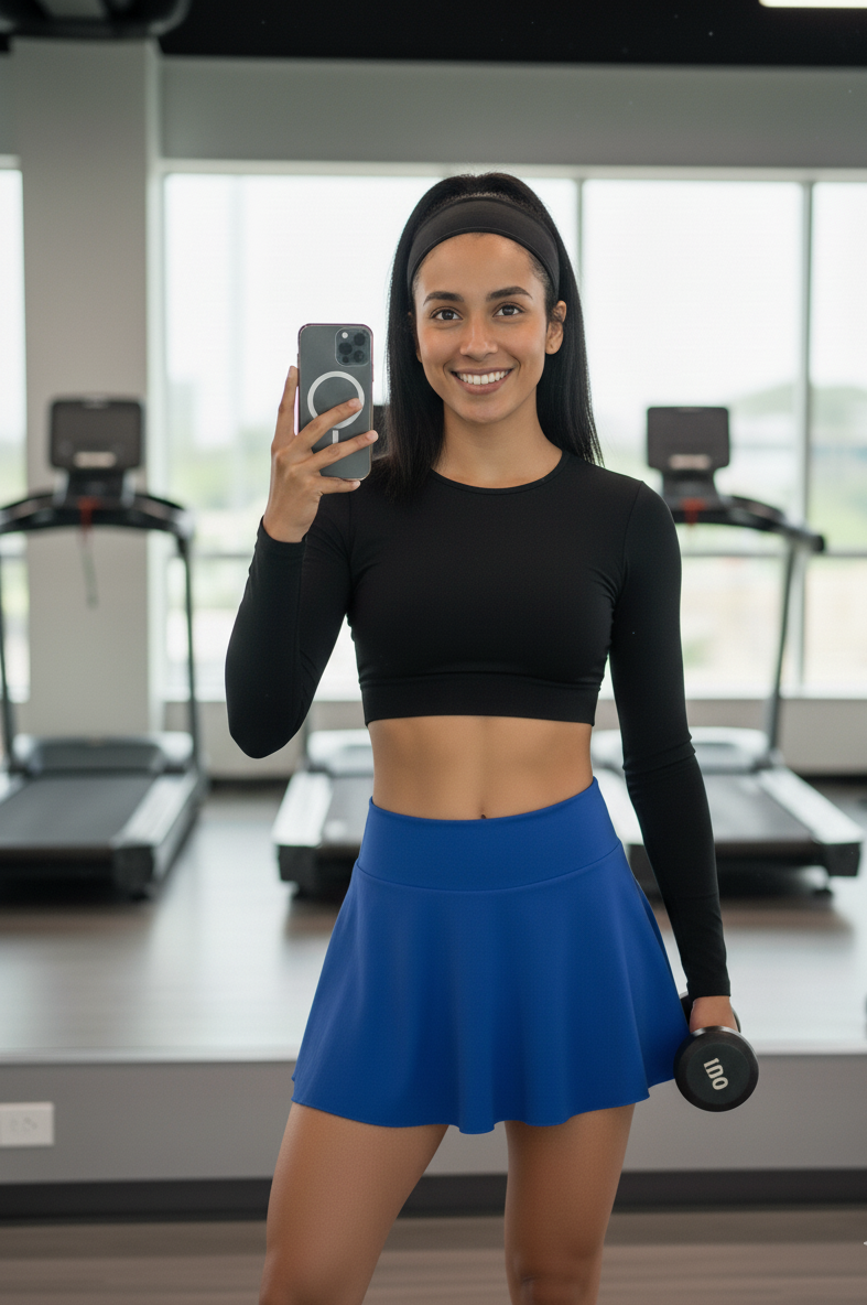 FALDA SHORT DEPORTIVA X3