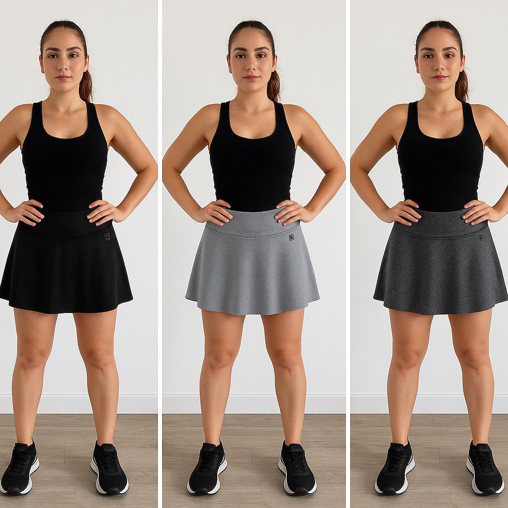 FALDA SHORT DEPORTIVA X3